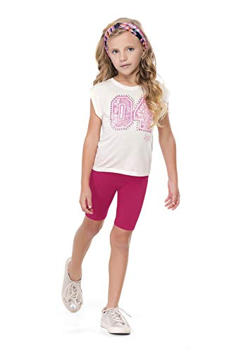 Bermuda Ciclista Em Cotton Infantil Quimby