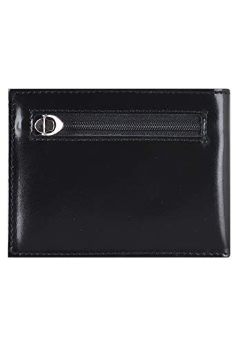 Carteira Masculina Couro Legítimo Porta Notas 265 (Preto)