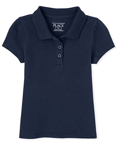 Image of The Children's Place baby-girls And Toddler Short Sleeve Pique Polo