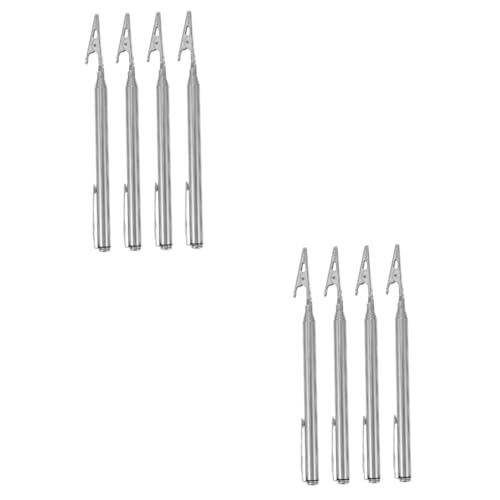 DOITOOL 2 Set Di Morsetti Telescopici A Coccodrillo 4 Pezzi Di Porta Carte in Acciaio Inossidabile Strumenti Di Riparazione Auto 4 Pezzi * 2