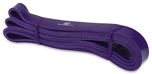 Garage Fit Pull Up Band, Assisted Pull Up Band, Pull Up Assist Band, WOD Band, Chin Up Assist Band #3 Purple (M) 100-120 lbs. 1 1/8