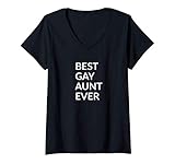 Photo Gallery donna best gay aunt ever maglietta con collo a v Photo Gallery donna best gay aunt ever maglietta con collo a v