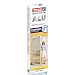 Produktbild tesa Insect Stop ALU COMFORT Fliegengitter für Türen XL - Insektengitter mit Aluminium-Rahmen & Clear View - Tür Insektenschutz - Weiß, 120 cm x 240 cm