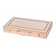 Square - Backgammon aus Holz 447 - Intarsie - Koffer mit einem Griff