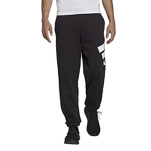 adidas Men's Standard Sportswear Future Icons Three Bar Pants, Black, X-Large