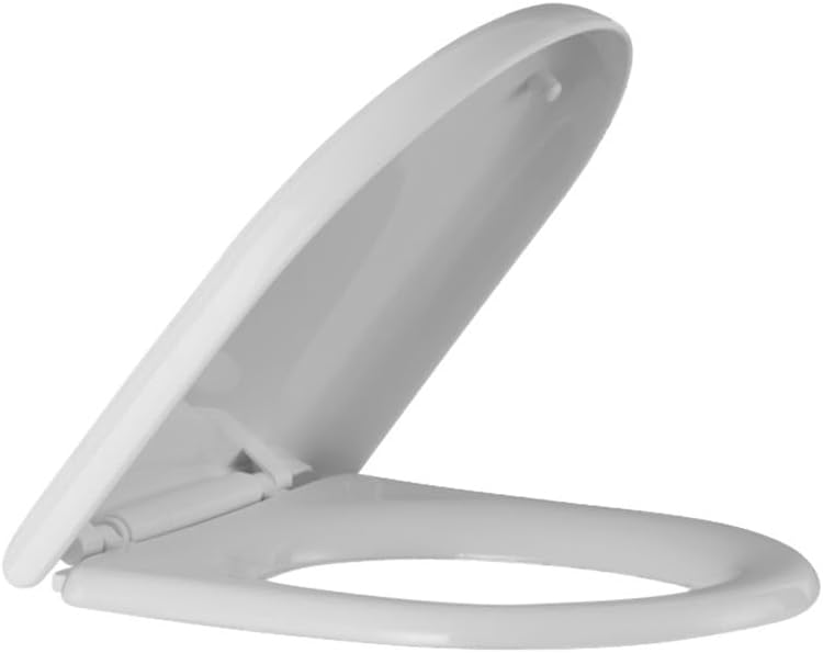 U Shaped Toilet Parts Silent Seats Imitation Porcelain PP Bidet