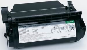 Cartouche Lexmark T 620 DN originale 0012A6860 résout les pannes de toner noir laser