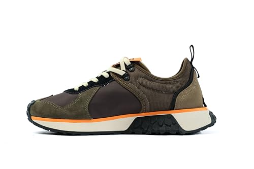 Palladium Troop Runner, Scarpe da Ginnastica Unisex-Adulto, Olive Night/Nero, 14.5 Women/13 Men