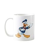NA 11OZ Premium TRAGBARE KAFFEEBECHER LUSTIG - Donald Duck - Geschenk IDEAL FÜR MÄNNER, Frauen, Mamma, Vati, Lehrer, Bruder ODER Schwester # 2121