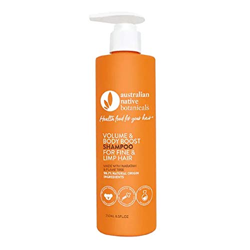 Australian Native Botanicals Volume & Body Boost Shampoo, With Waratah & Flame Tree, Suitable For Fine & Limp Hair - 1 x 250ml