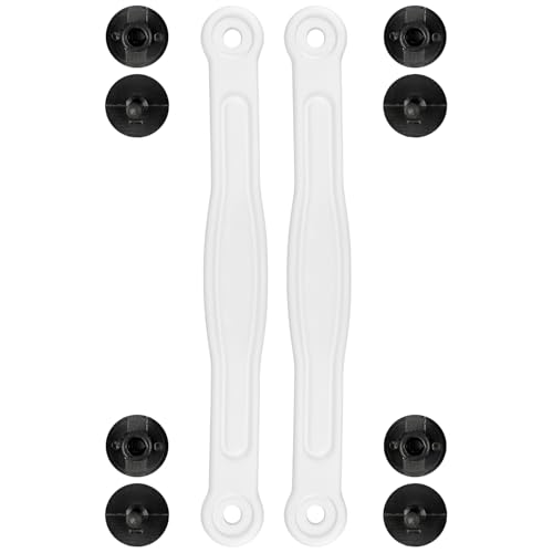 SOPROM Replacement Rivets with Heel Straps for Croc Classic Clogs Men and Women(Color:White Size:M9)