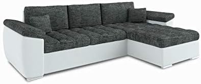 Romano Furniture Corner Sofa Bed Vegas 250/150 Lawa17-Soft17 RIGHT
