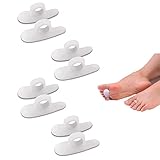 Almohadillas Para Dedos En Martillo,Separadores De Gel Para Dedos,Dedos Superpuestos Separadores,Almohadillas Para Corrección De Hallux Valgus,Almohadillas Corrector Temporal Para El Dedo Pie En Garra