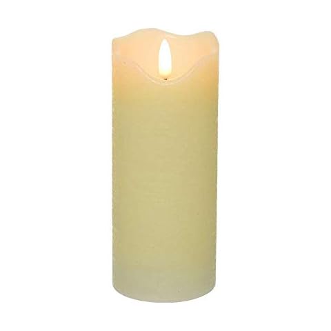 Kaemingk 17cm Cream LED Wax Candle Cover
