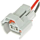 Ballenger Motorsports - 2 way Connector Plug (Male) Pigtail Compatible with Nippon Denso Type Injector