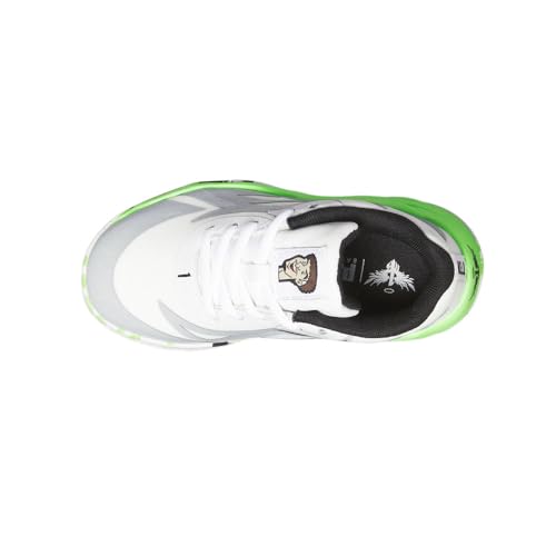 PUMA Kids Boys Mb.02 Lo Lamel-O Basketball Sneakers Shoes - Green - Size 11 M4