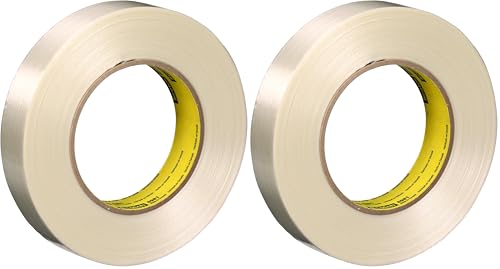Image of Scotch Filament Tape 8981 Clear, 24 mm x 55 m (Pack of 2)