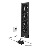 Ventilador de escape para ventana, diseño retráctil de 2800 RPM, velocidad ajustable, volumen de aire de 98 CFM para ventanas correderas, ideal para cocina, dormitorio y baño