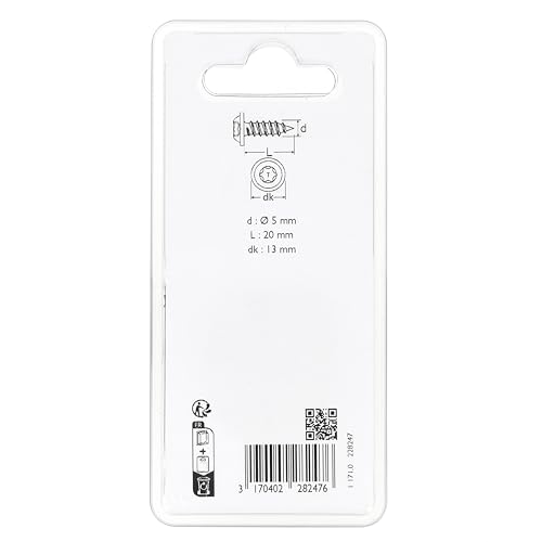 Restagraf 228247 Schrauben aus weichem Material, 5 mm x 19 mm