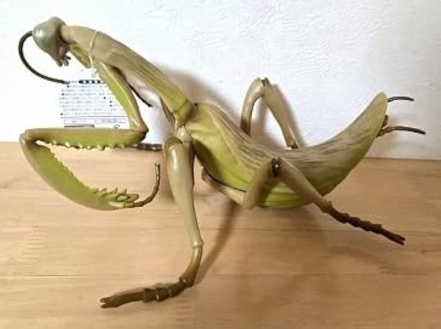 カマキリ　昆虫　フィギュア　BIG　大きい　オオカマキリ　2点 Amazon.co.jp: オオカマキリ BIG カマキリ 昆虫 フィギュア MEGA
