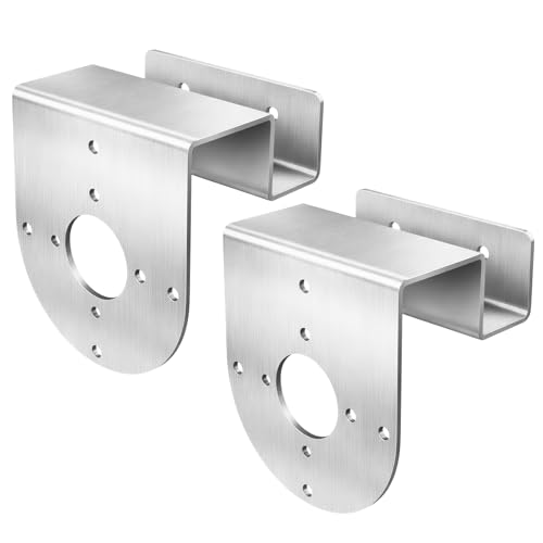 HOCHO Watermelon Light Bracket 304 Stainless Steel Watermelon Under Glow Frame BracketUniversal Clamp Style Mount for Universal Truck RV-2PCS