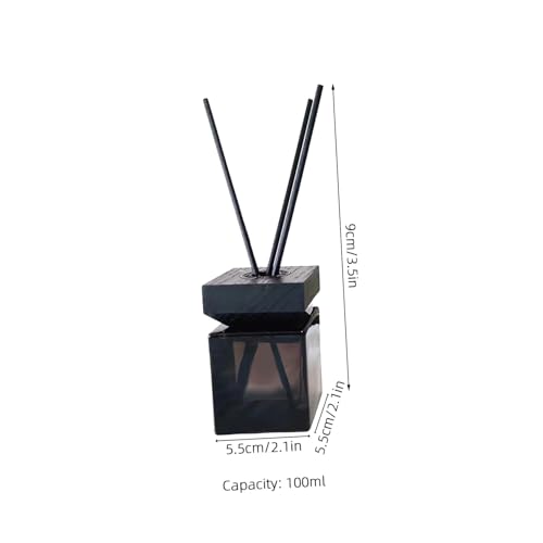 Difusor de aromaterapia PRETYZOOM cuadrado 100ml con tapa miniatura 2