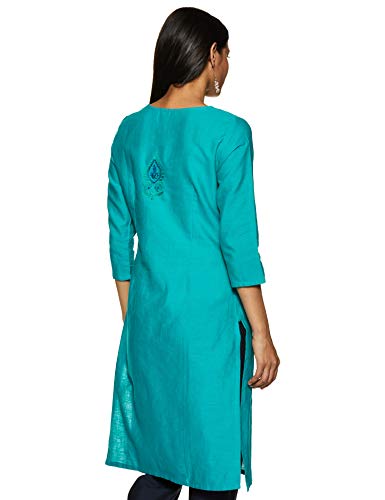 Image of Women's Cotton Regular Kurtas
