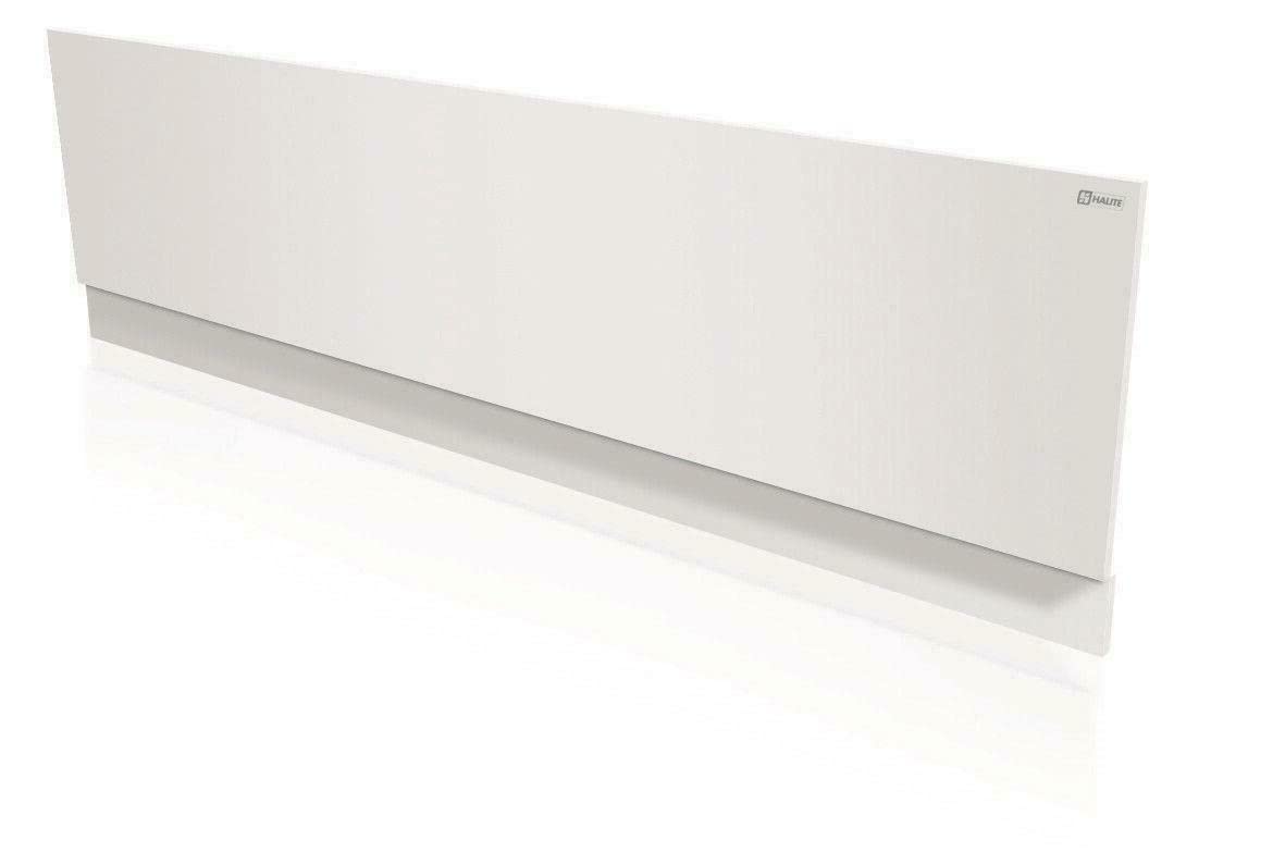 Halite White 1600Mm Front Bath Panel Gloss