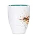 Chickadee Watercolor Blue On White 12 Ounce Glossy Stoneware Mug With Handle