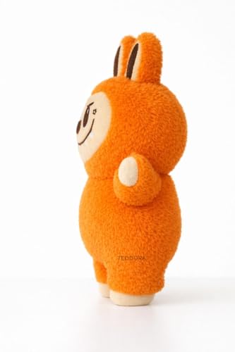 Image of Cute face Doll Soft Toy for Girls Boys Kids,Orange,Cute Character Plush Stuffed Baby Teddy Gift Birthday, 25 cm