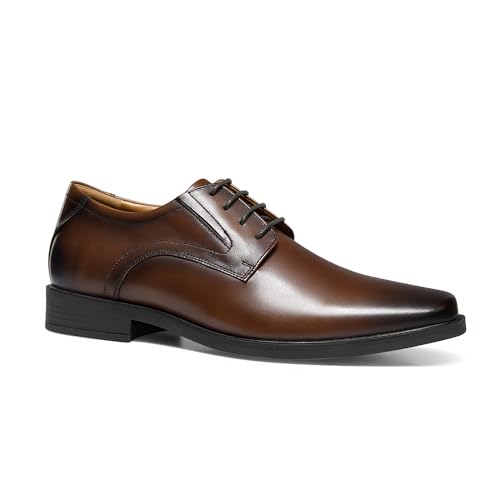 Image of Mens Oxford Leather Business Casual Shoes | Office Shoes