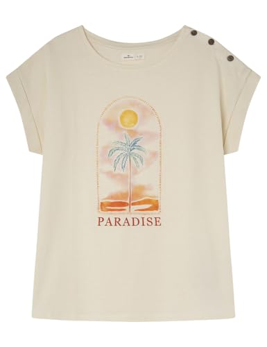 SPRINGFIELD Camiseta, Camiseta Mujer, Beige 10, M