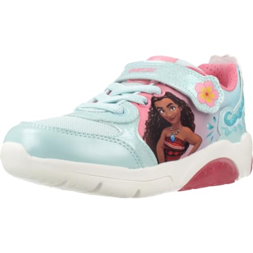 Basket Fille Geox J Fadinlight une chaussure solide et facile à enfiler avec scratch