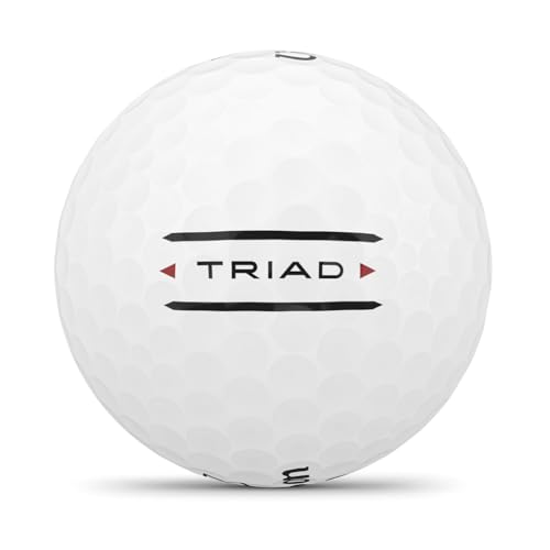 Wilson 2025 Triad Golf Balls – High Performance 12 Pack