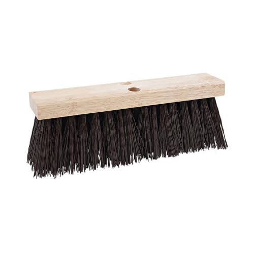 Boardwalk 73160 Street Broom Head, 16 Head, Polypropylene Bristles, Natural