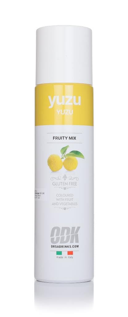 ODK Yuzu Puree Infused Fruit Syrup | Cocktails, Cooking, Baking and Desserts | 75cl