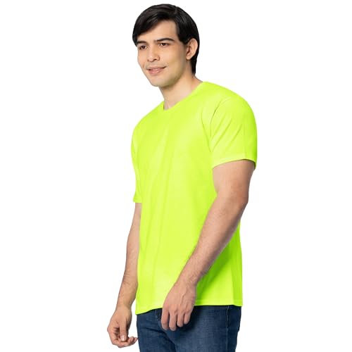 Image of Fruit of the Loom Men's Eversoft Cotton Short Sleeve T-Shirts, 2 Pack