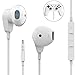 Produktbild für 3.5mm In-Ear kopfhörer mit Kabel Magnetisch in Ear kopfhörer Kabel Ohrhörer mit Mikrofon und Lautstärkeregler für iPhone, iPad, iPod, Samsung, Huawei, MP3 Leichte Ohrhörer mit 3.5mm Kopfhörern