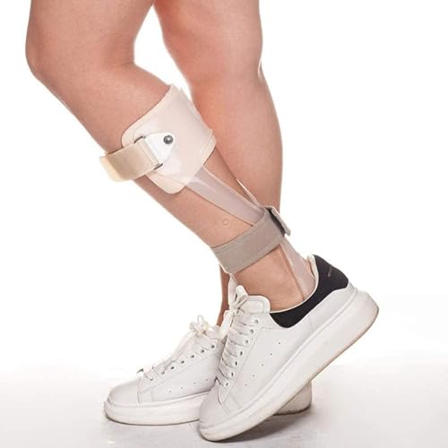 Ortesis de caída de pie, férula ortopédica para el tobillo, tobillera para el tratamiento de la fascitis plantar, tendinitis de Aquiles y pie caído