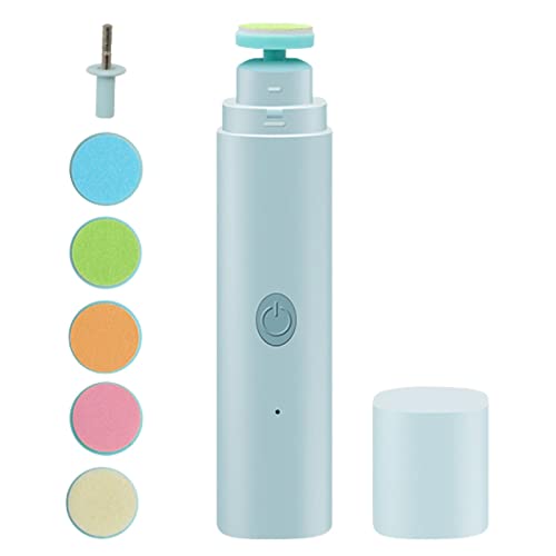 ベビー爪切り 赤ちゃん やすり 電動爪やすり コンビ ネイルグラインダー ネイルファイル 幼児のトリム用 新生児のネイルトリマー キッズ つま先 指の爪 ネイルケア ポリッシュ、軽くて安全 静かで強力 LEDライト付き