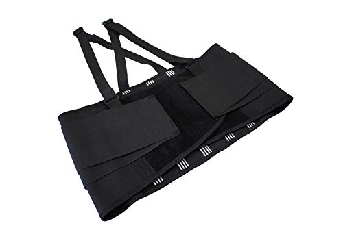 Ader Heavy Duty Adjustable High-Performance Back Support Work Belt, Lifting Belt (XXL)