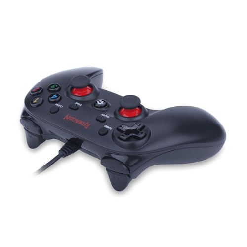 Controle Gamer Redragon Saturn Preto USB com Vibração G807 glide