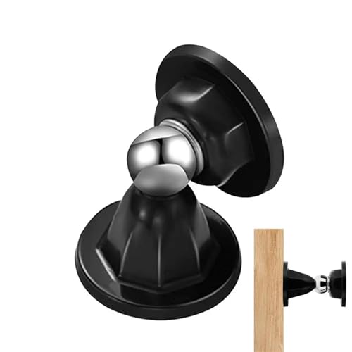 Butée de porte magnétique silicone noir mat design épuré