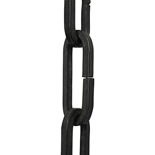 Image of RCH Hardware CH-I-49S-OBB Iron Chandelier Chain, Oil Bronzed Black (1 Foot)