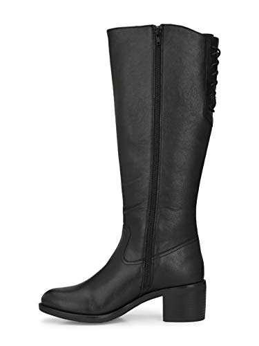 Image of Delize Women's Black /Tan Knee Outdoor Boots