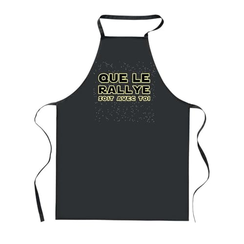 Tablier de cuisine Rallye Planetee anti-taches pour tâches ménagères