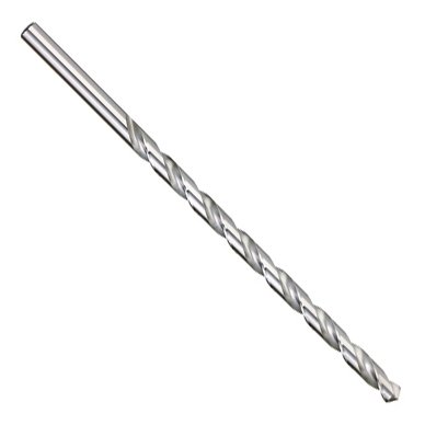 Kodiak Cutting Tools KCT117907 USA Made High Speed Steel Extra Long Length Drill Bit, Bright Finish, 3/16" Diameter