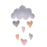 SHOWERORO Kid Room Decor Kids Room Decor Cloud Hanging Decor Dreaming Decoration Decoracion De Bautizo para Niño Baby Nursery Decor Wreath Decor Nursery Mobile Cloud Decor Baby Room