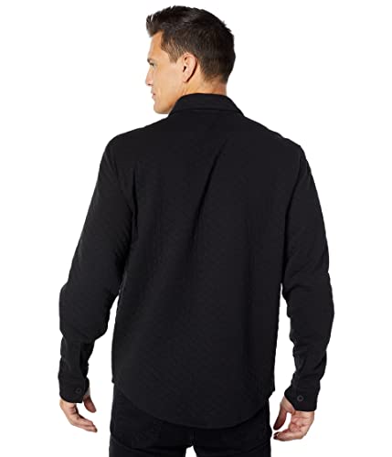 Vince Men's Quilted Double Knit Shirt Jacket2