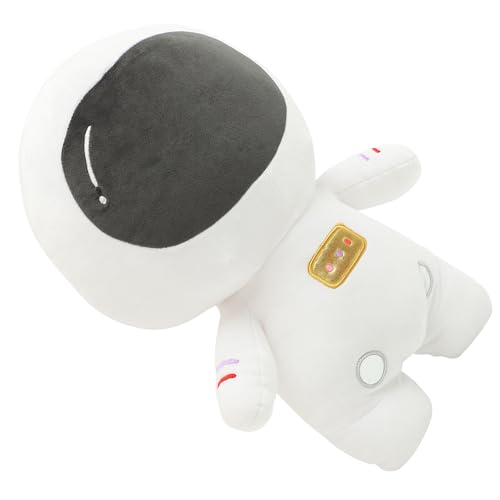 Coussin decoratif d'astronaute en peluche douce pour transformer le lit enfant en fusee spatiale